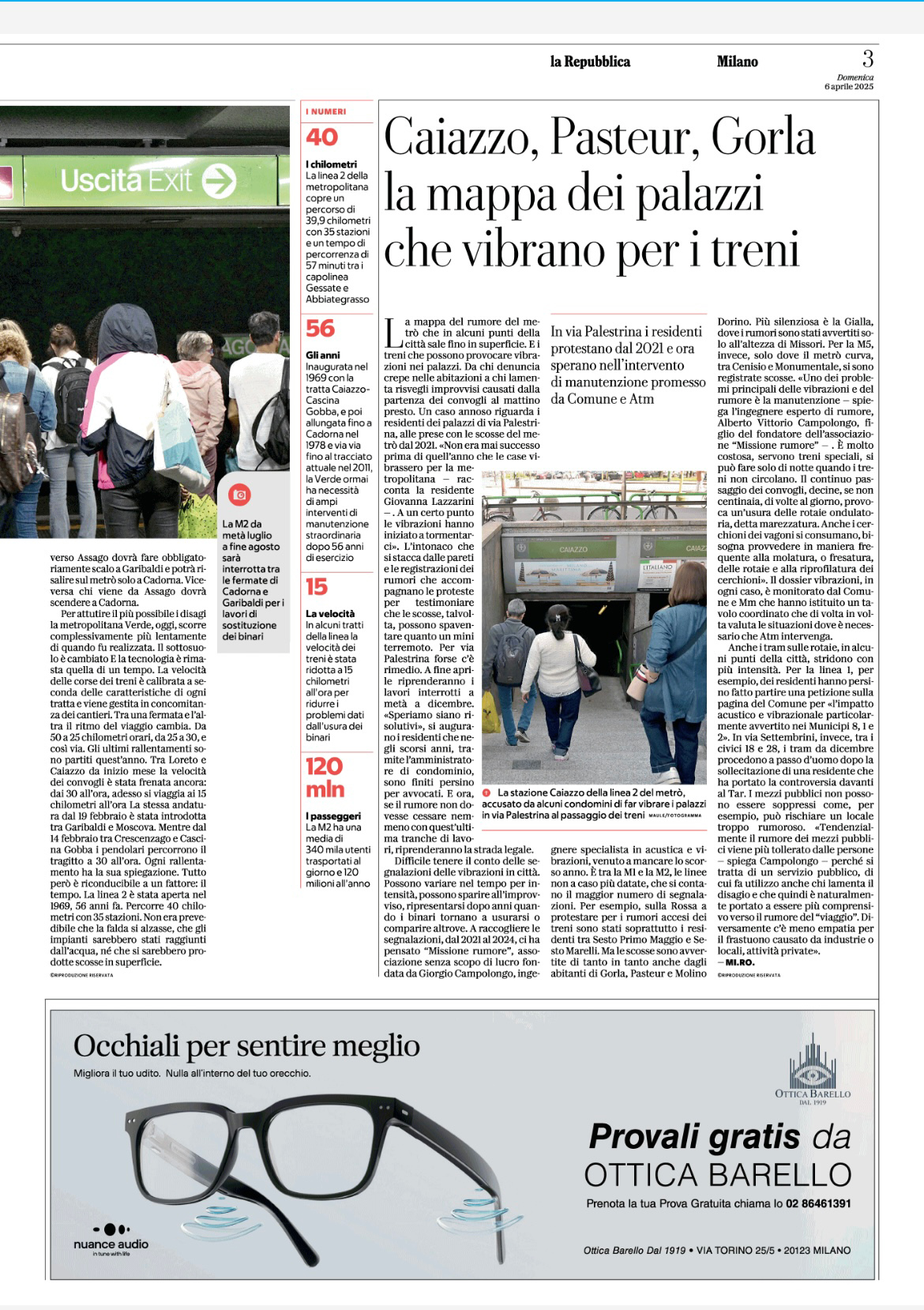 la Repubblica Milano - 6 aprile 2025